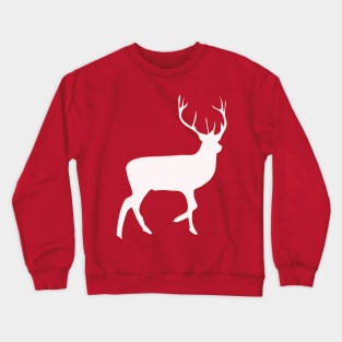 Stag male deer cool illustration Crewneck Sweatshirt